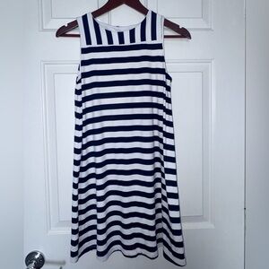 Susana Monaco White & Navy striped dress
